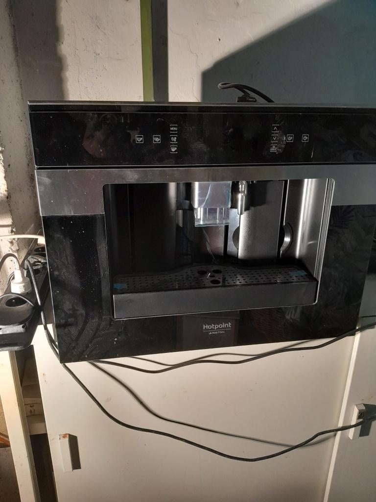 Machine à café encastrable Ariston, Electroménager, Cafetières, Neuf, Réservoir d'eau amovible, Café en grains, Combiné