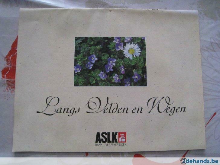 Calendrier "le long des champs et des routes" (1995) / free, Enlèvement ou Envoi