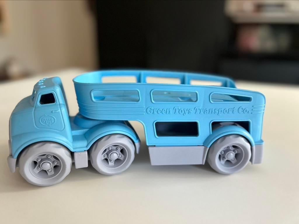 Green toys transport auto, Ophalen of Verzenden, Gebruikt