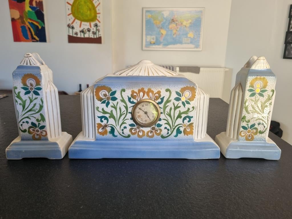 AMC art deco schouw, Antiek en Kunst, Antiek | Vazen, Ophalen of Verzenden