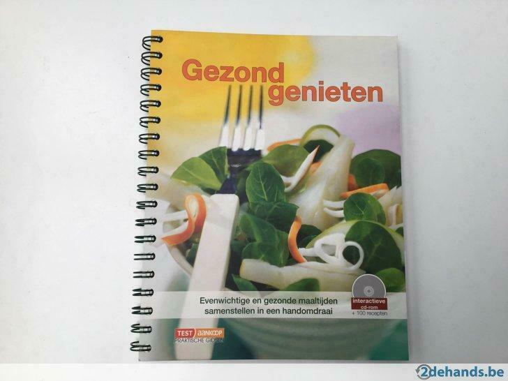 Kookboek Gezond Genieten uitgegeven door Test Aankoop, Ophalen of Verzenden, Zo goed als nieuw, Gezond koken