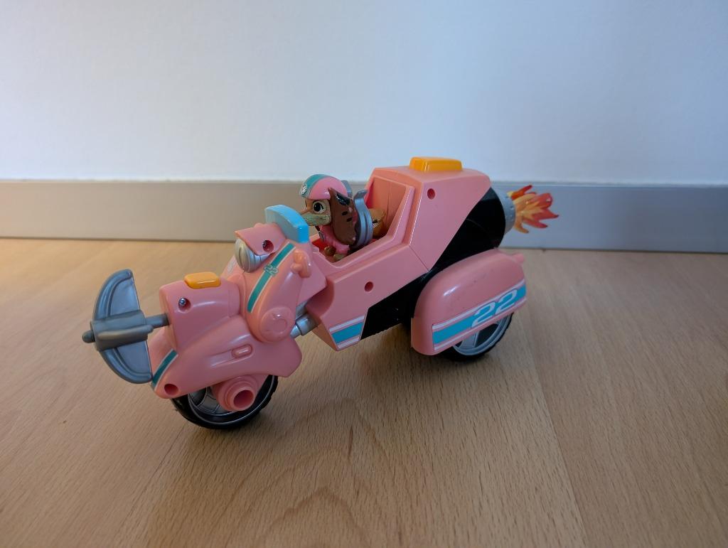 Paw Patrol voertuig Liberty rescue motor the Movie, Kinderen en Baby's, Speelgoed | Actiefiguren, Zo goed als nieuw, Ophalen