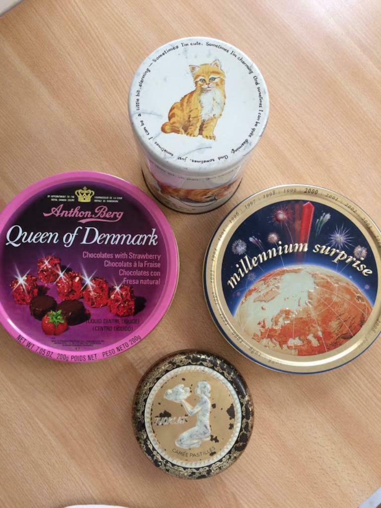 Blikken dozen (1), Ophalen of Verzenden, Gebruikt, Overige merken