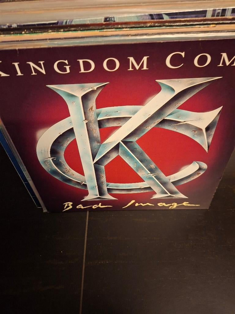 lp - kingdom come - bad image - vak 17, Ophalen of Verzenden, Zo goed als nieuw
