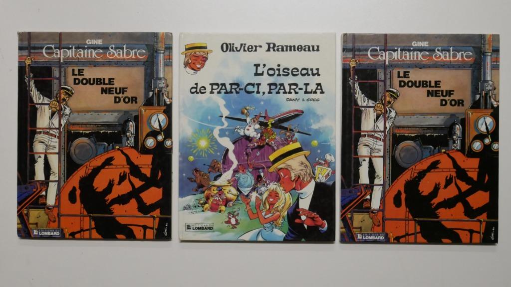 BD Capitaine Sabre  3 Le Double  + O. Rameau 6 L'oiseau, Livres, BD, Enlèvement ou Envoi