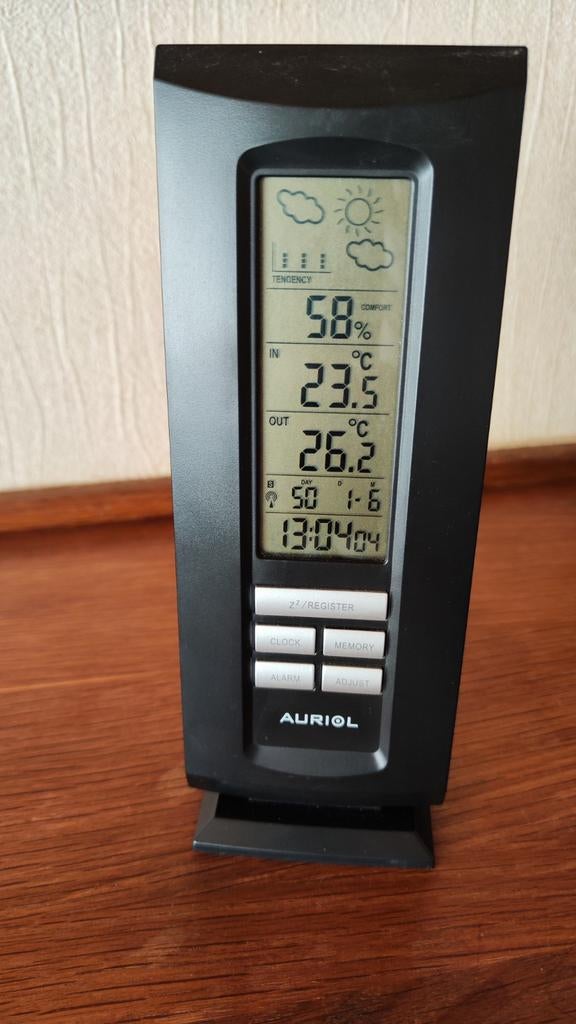 Weerstation met een buiten sensor, Ophalen, Zo goed als nieuw, Weerstation