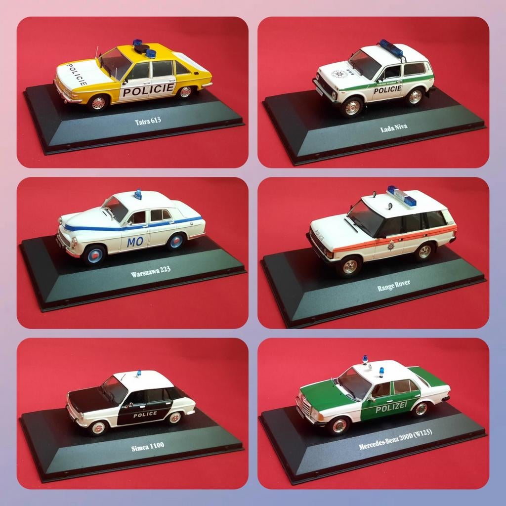 Politie wagens, Ophalen