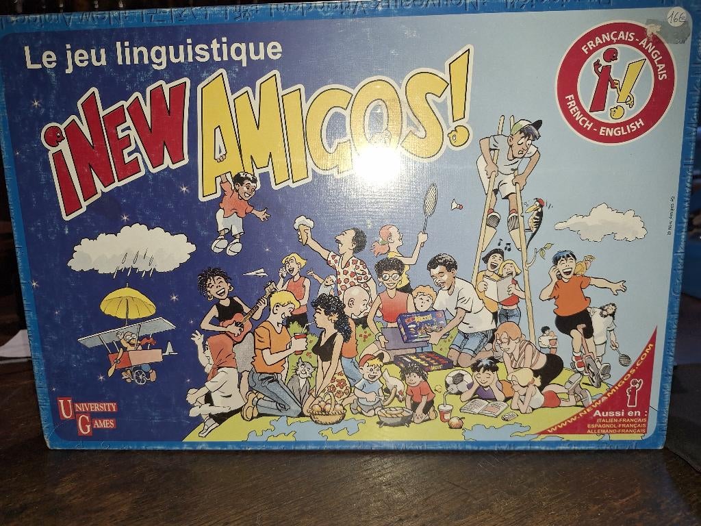NIEUWE AMIGOS HET TAALSPEL, Drie of vier spelers, Ophalen of Verzenden, Gebruikt, University games