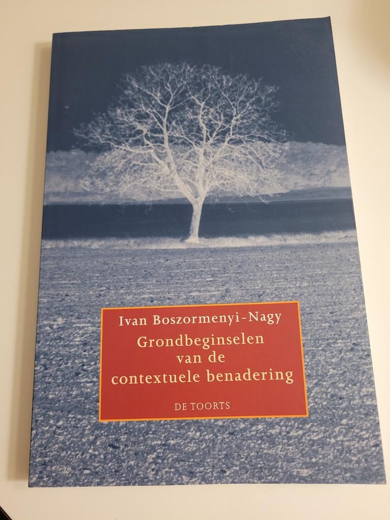Grondbeginselen van de contextuele benadering, Boeken, Ophalen of Verzenden, Ontwikkelingspsychologie, I. Boszormenyi-Nagy, Gelezen