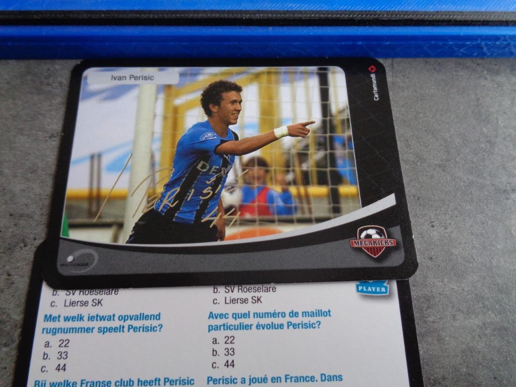 CARTE DE FOOTBALL   MEGAKICKS 2010/11  PERISIC CLUB BRUGES, Enlèvement ou Envoi