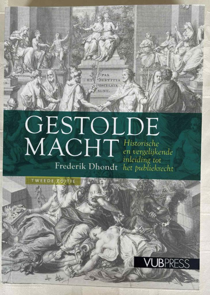 Gestolde macht Frederik Dhondt, Livres, Livres d'étude & Cours, Enlèvement ou Envoi