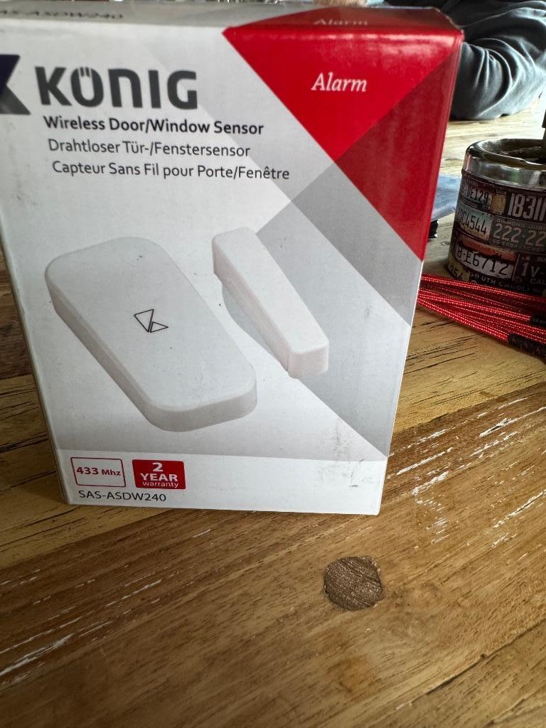 konig alarm voor deuren en ramen, Ophalen
