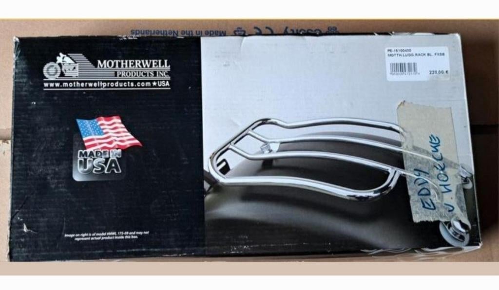 Harley davidson breakout bagagerek zwart, Enlèvement ou Envoi, Comme neuf
