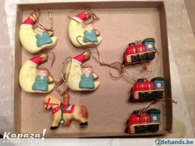 Nieuwe porceleinen kerstdecoratie Russ Berrie, Neuf