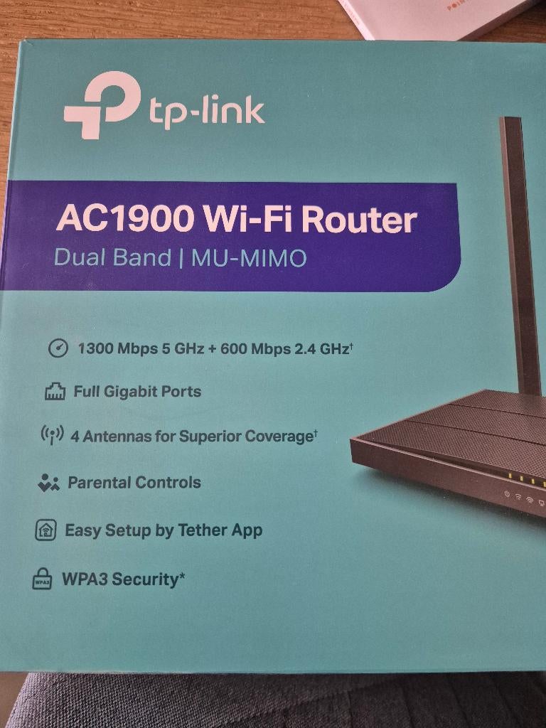 Wifi router TP LINK, Enlèvement ou Envoi, Comme neuf, Routeur, TP-Link