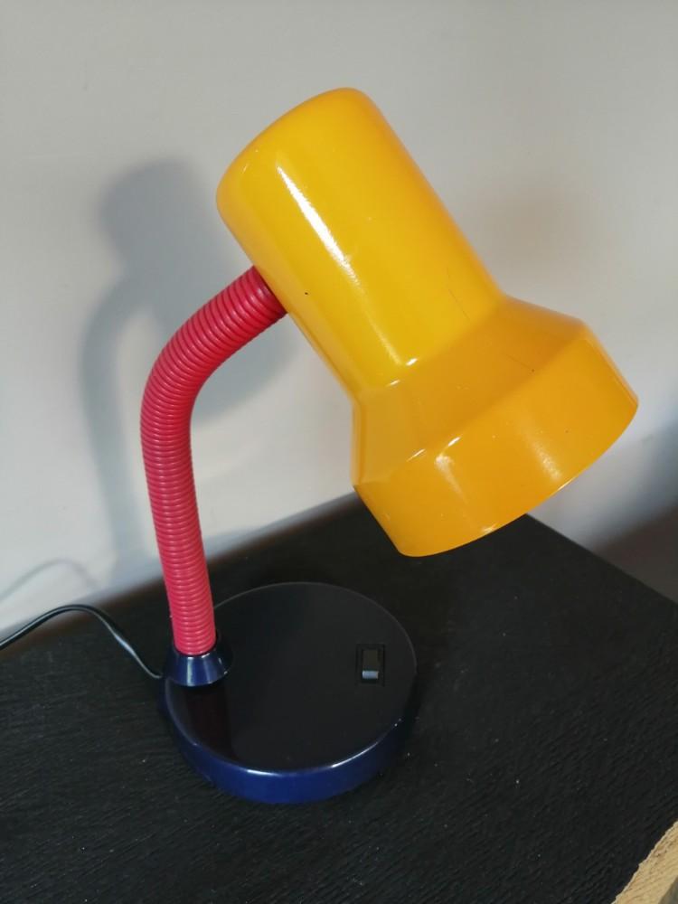 Vintage Massive lampe Memphis style 80-90's, Enlèvement ou Envoi, Vintage