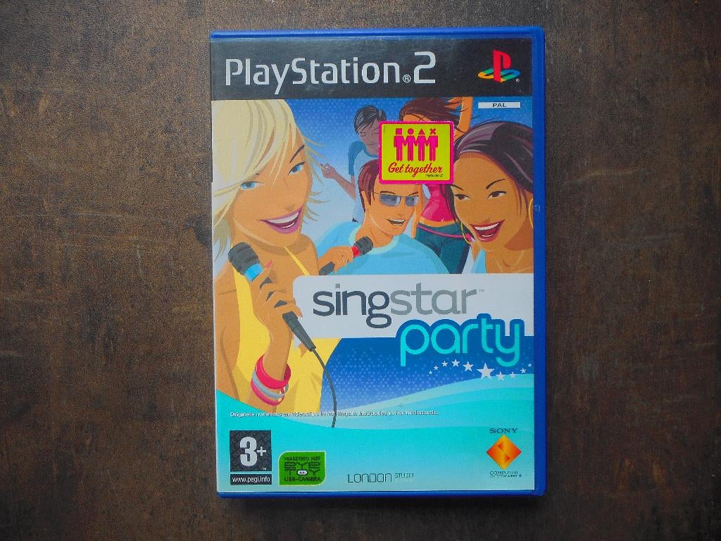 SingStar Party voor PS2 (zie foto's), Games en Spelcomputers, Games | Sony PlayStation 2, Muziek, Gebruikt, Ophalen of Verzenden