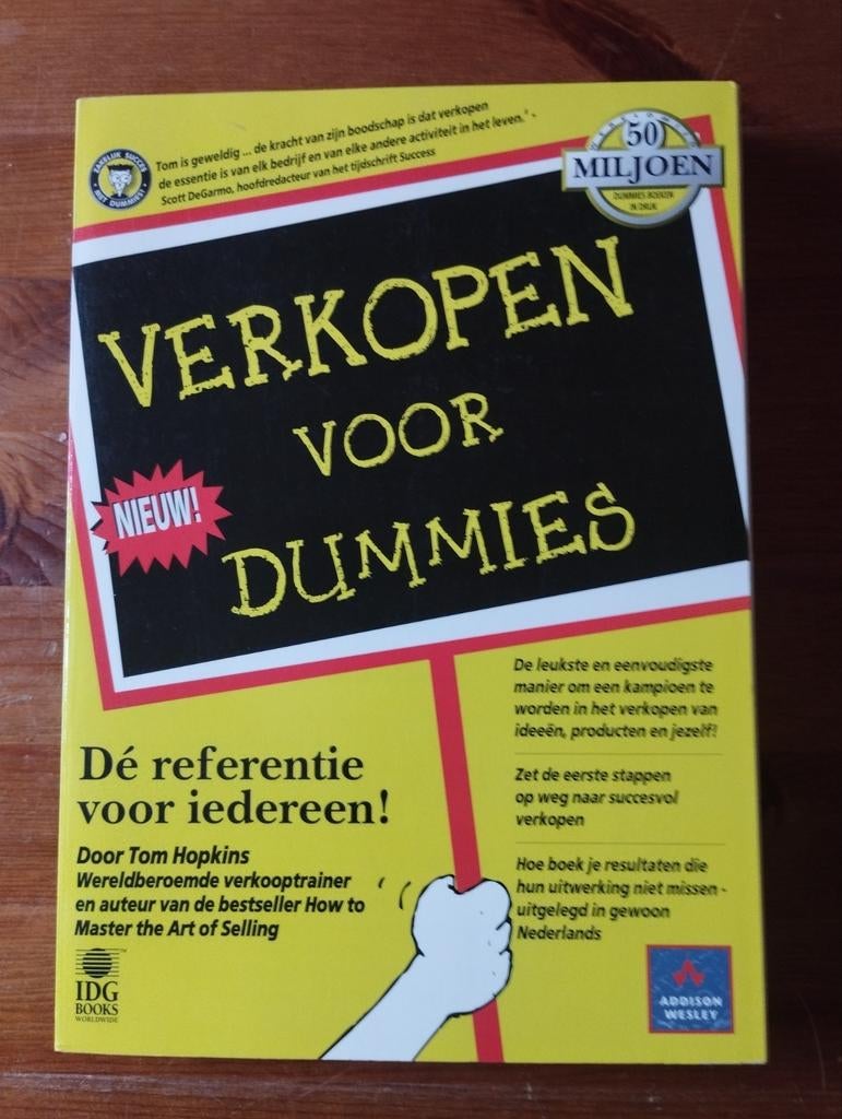 Verkopen voor dummies, Boeken, Ophalen of Verzenden, Zo goed als nieuw