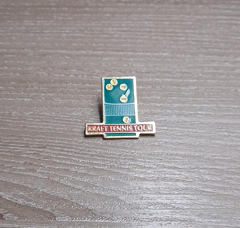 PIN - KRAFT TENNIS TOUR, Collections, Envoi, Utilisé, Sport, Insigne ou Pin's