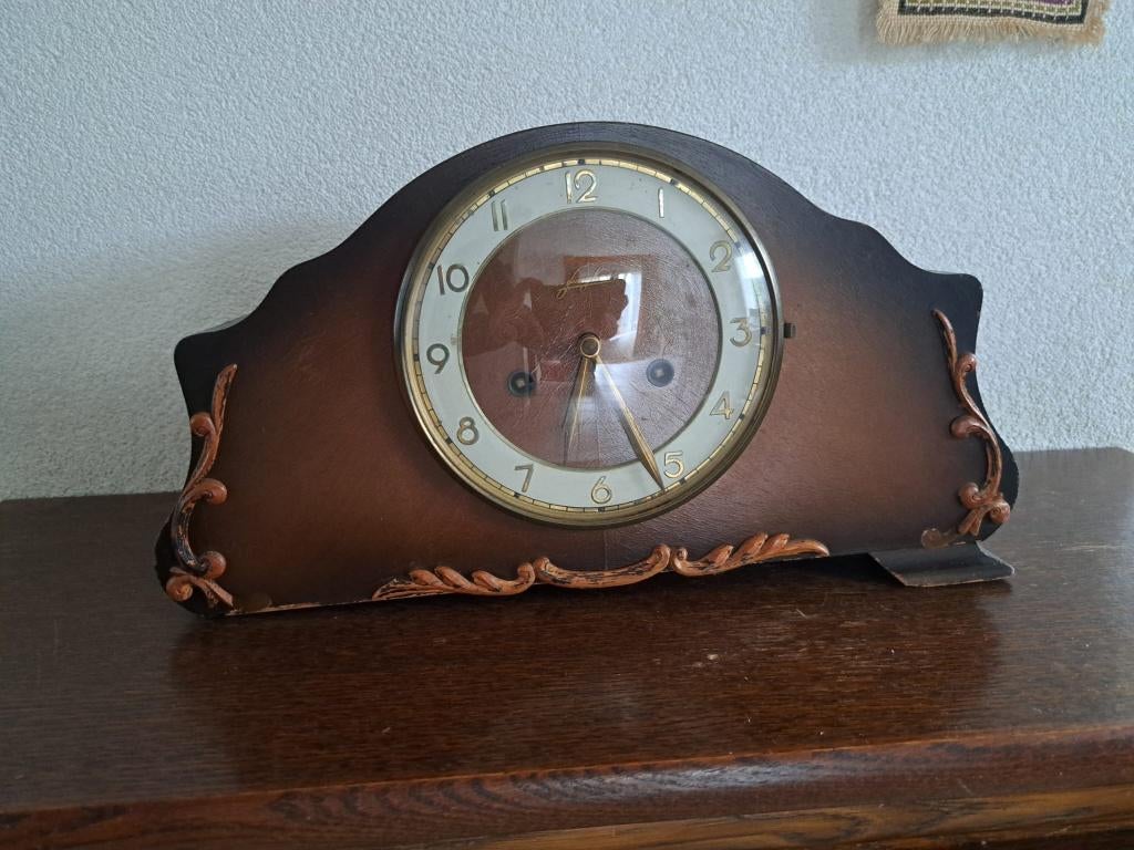 Mooie klok voor op kast, Antiek en Kunst, Ophalen