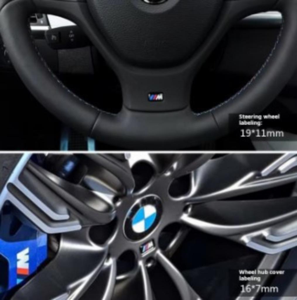 BMW M LOGO - STICKER, Ophalen of Verzenden, BMW