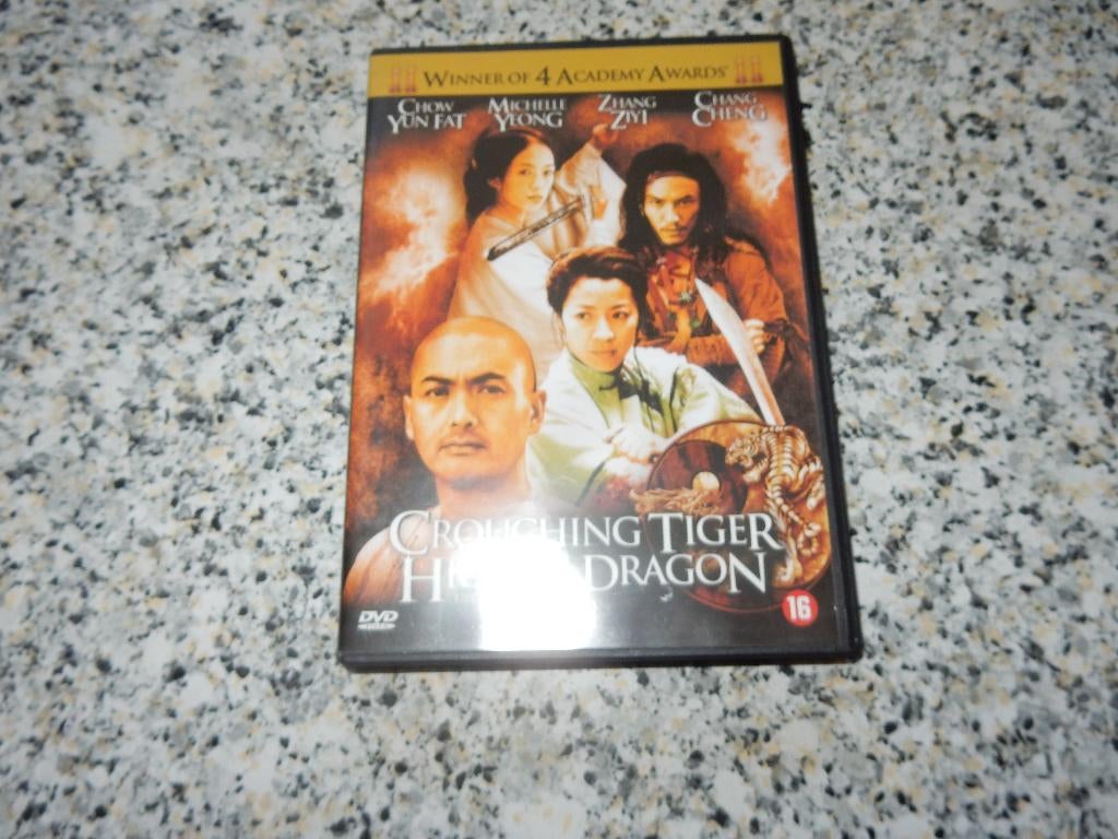 nr.1951- Dvd: crouching tiger hidden dragon - actie, À partir de 16 ans, Enlèvement ou Envoi, Action