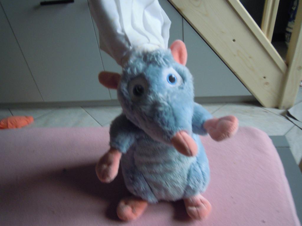 Ratatouille Remy Pluche Knuffel Groot 36 cm(dec22), Ophalen of Verzenden, Nieuw