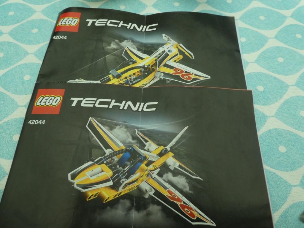 Lego Technic 42044 vliegtuigen, Ophalen, Gebruikt, Complete set, Lego