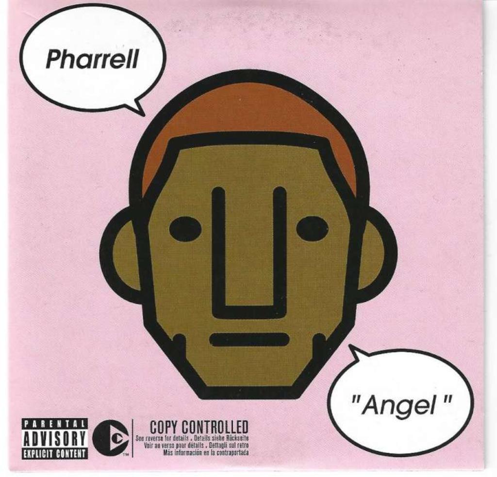 CD Single - Pharrell - Angel, CD & DVD, Enlèvement ou Envoi, Comme neuf, Hip-hop et Rap