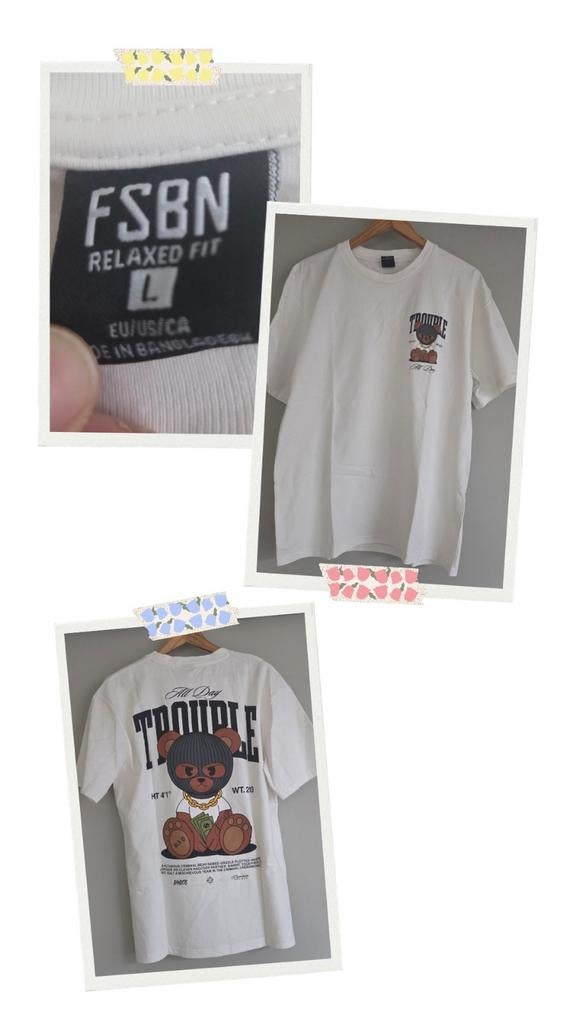 T-shirt  - L - Fsbn, Enlèvement ou Envoi