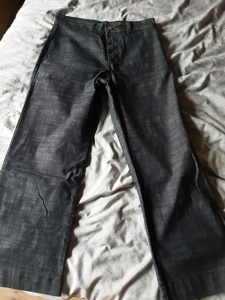 Lichte jeansbroek 7/8, Maat 38/40 (M), Blauw, Blue bros, Ophalen of Verzenden
