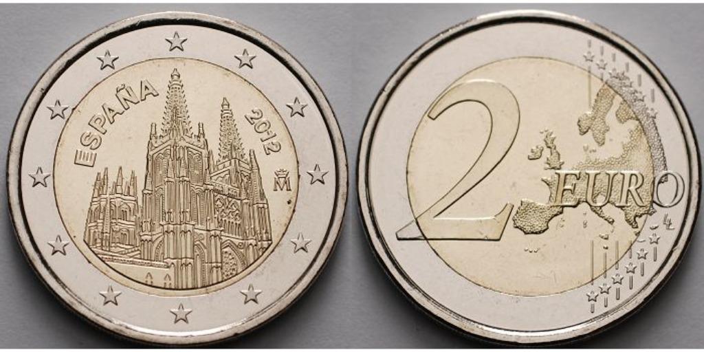 speciale 2 euromunten (2012), Ophalen, België, 2 euro, Losse munt