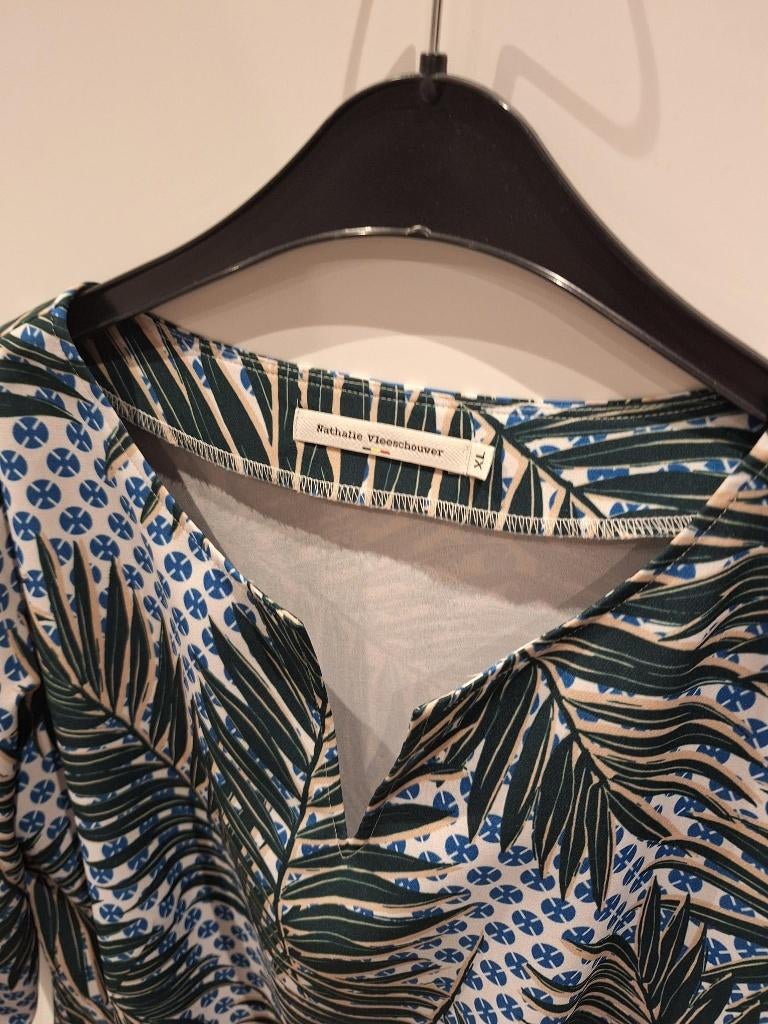 Designerkleed Nathalie Vleeschouwer, Ophalen, Maat 46/48 (XL) of groter, Zo goed als nieuw, Nathalie vleeschouwer