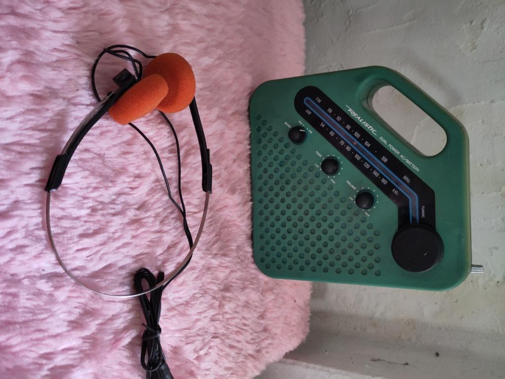 Radio portable vintage, Enlèvement ou Envoi, Utilisé, Radio