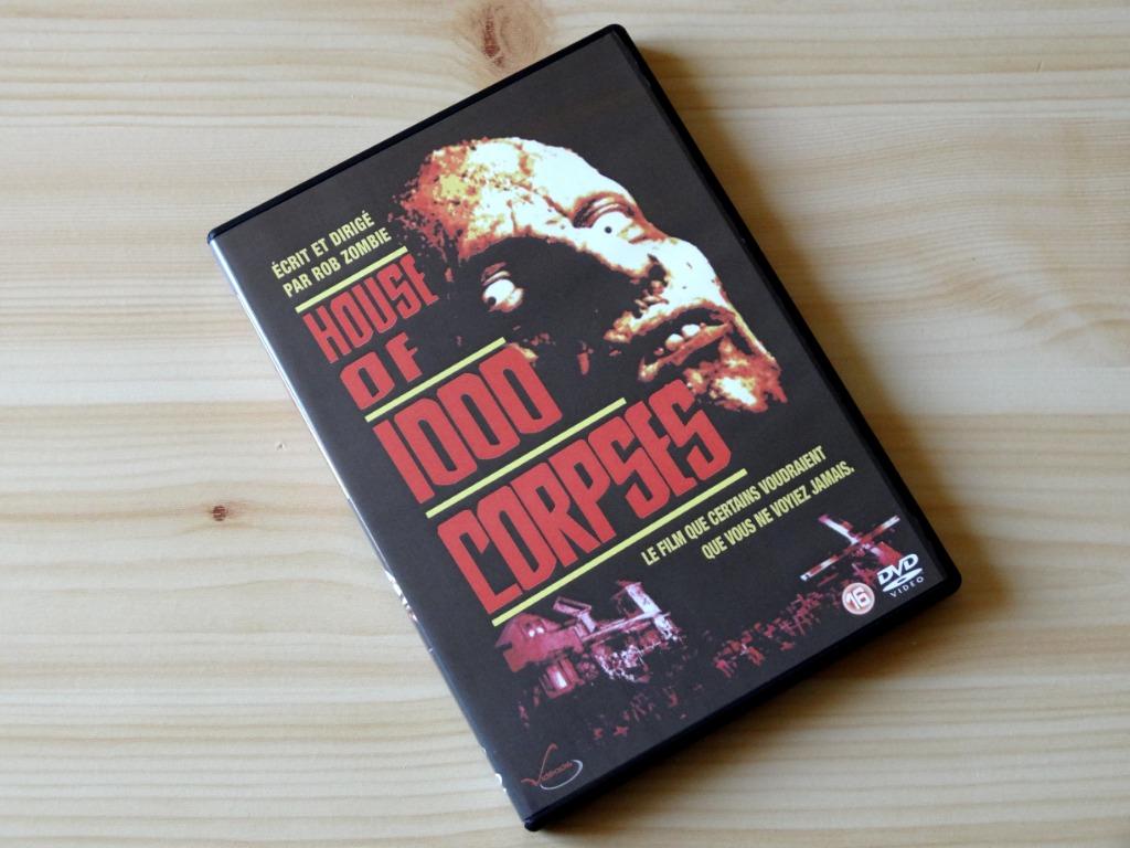 House of 1000 Corpses (2003) DVD Film Epouvante Horreur Rob, À partir de 16 ans, Enlèvement, Comme neuf, Gore
