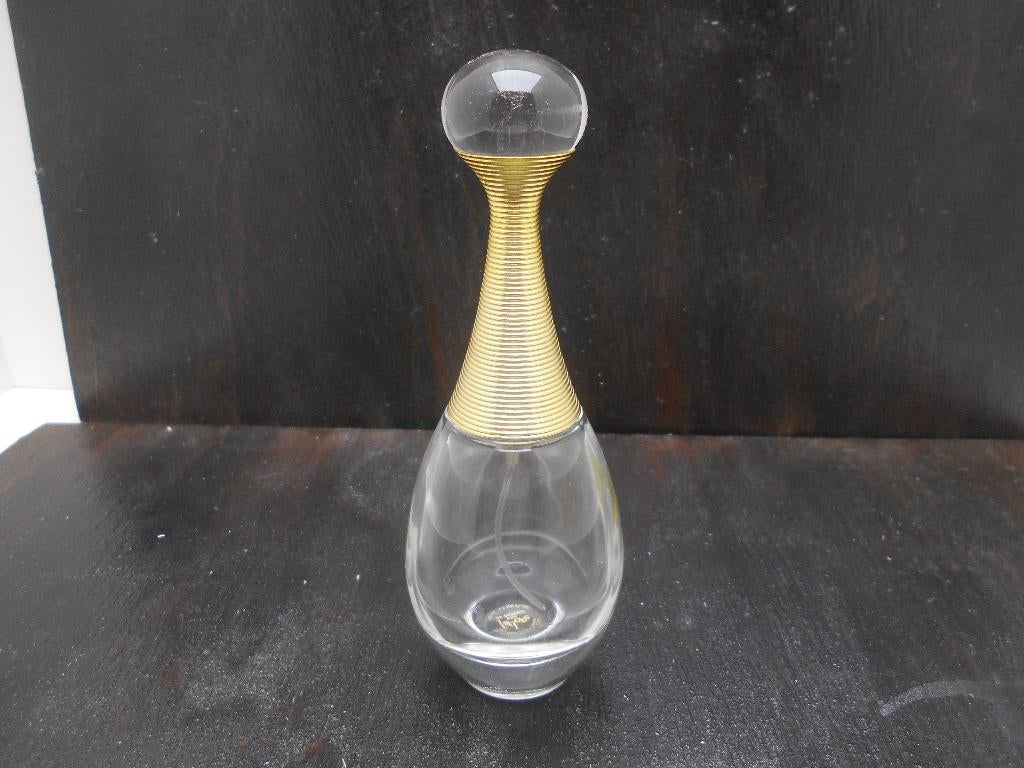 flacon vide J'adore eau de parfum Christian Dior 50 ml, Enlèvement, Utilisé, Bouteille de parfum