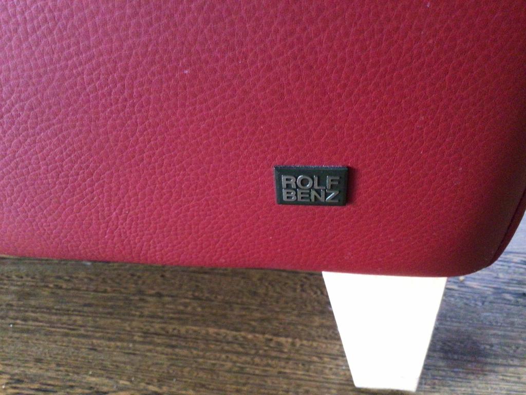 Rolf Benz hoeksalon, Ophalen, Leer, Modern