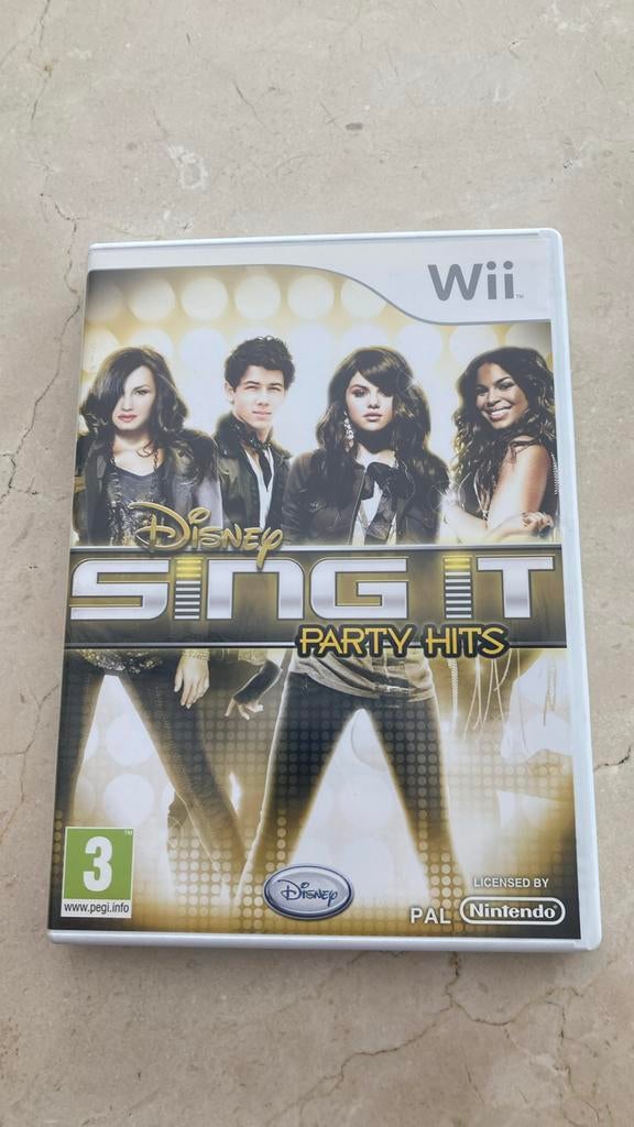 Wii Sing it party hits, Games en Spelcomputers, Ophalen of Verzenden, Zo goed als nieuw