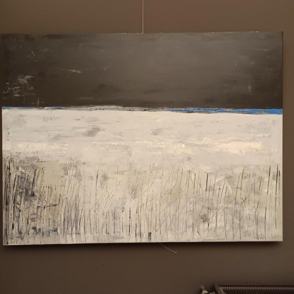 Schilderij op canvas Strand-/zeezicht van Ibele Lybaert, Ophalen
