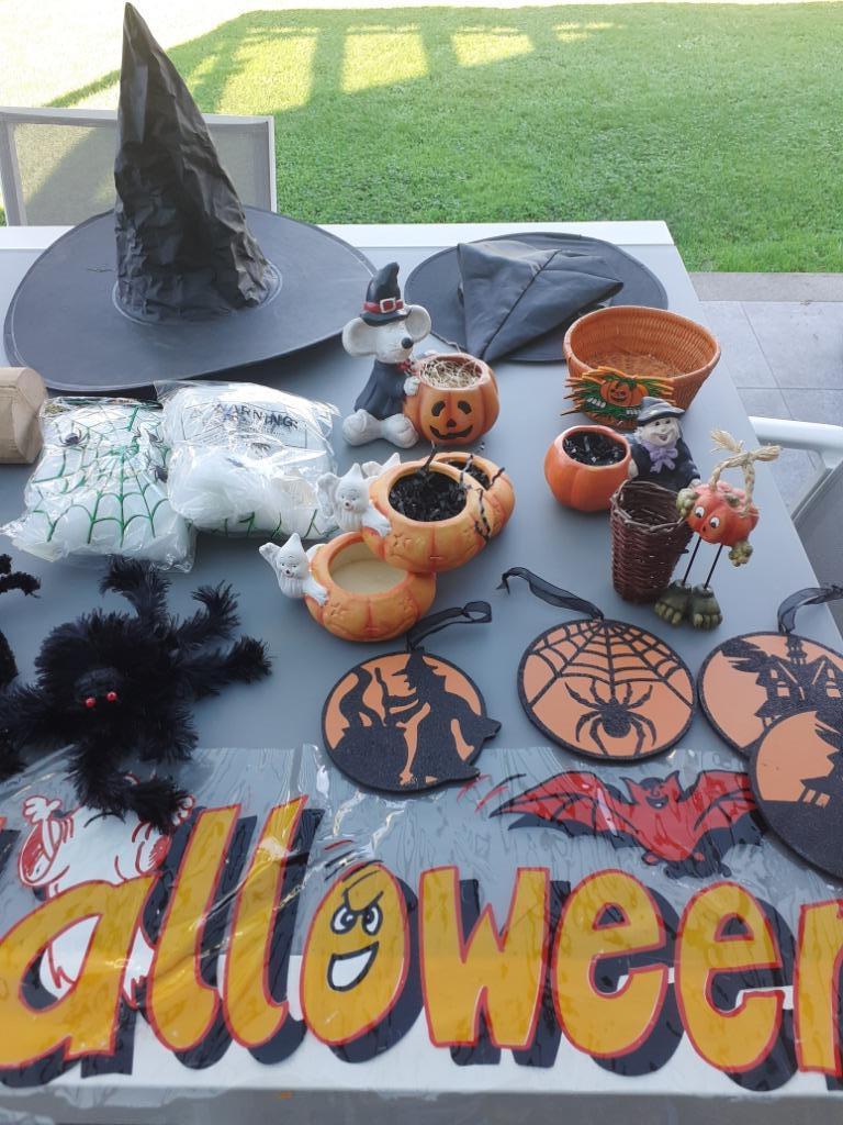 HALLOWEEN MULTIPLES DECORATIONS NEUVES DE 3 A 15 EUR, Enlèvement, Neuf