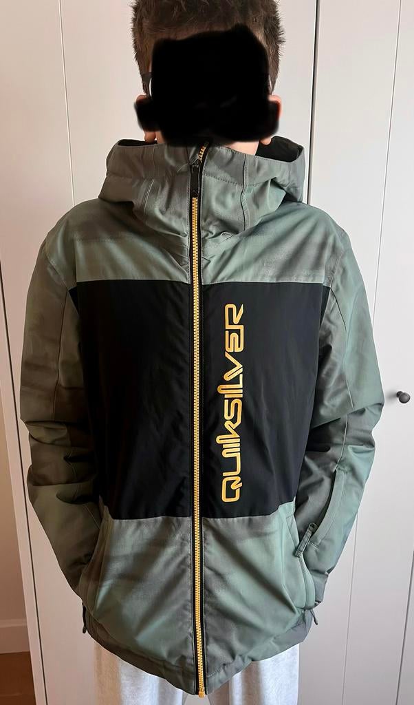 Quicksilver veste de ski  garçon 16, Enlèvement ou Envoi, Comme neuf, Taille 46 (S) ou plus petite, Autres types