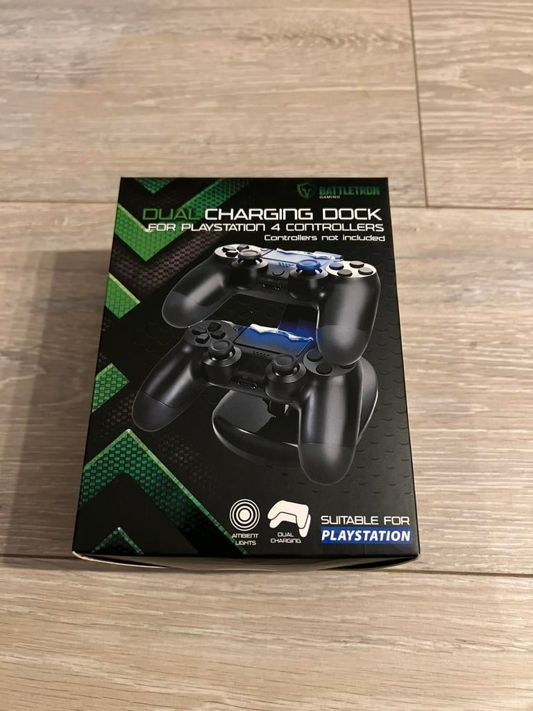 Battletron Playstation 4 Duo Oplaadstation Nieuw, Enlèvement, Neuf