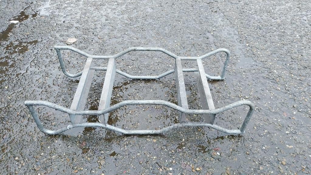 olieton houder, Ophalen, Gebruikt