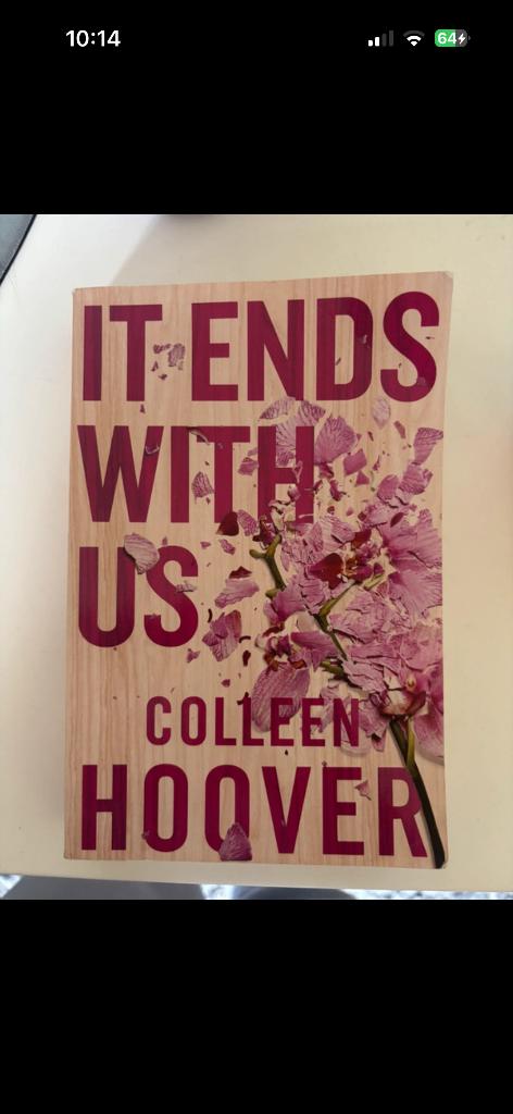 It ends with us, Ophalen of Verzenden, Gelezen, Colleen Hoover, België