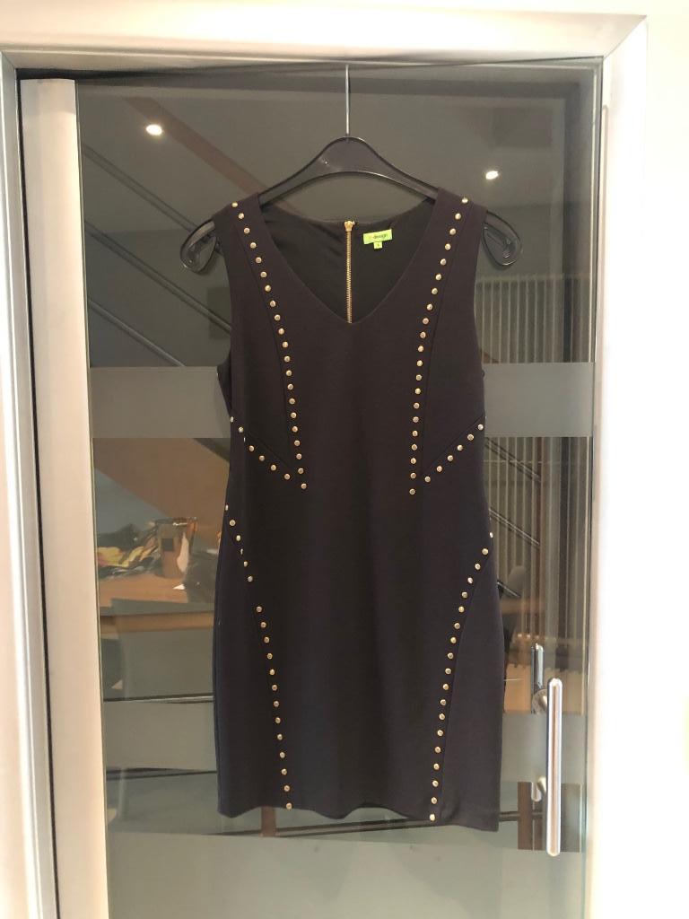 Zwart kleedje maat small merk K-Design, Enlèvement ou Envoi, Taille 36 (S), Comme neuf, Longueur genou