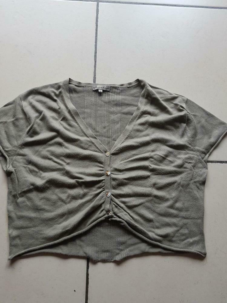 Mais il est ou le soleil L, Taille 42/44 (L), Manches courtes, Porté, Vert