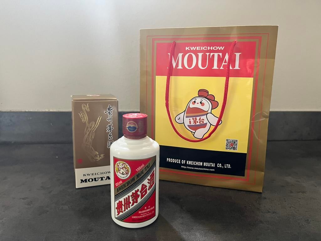 Kweichow Moutai Chiew 100 ml - Orgineel en ongeopend, Enlèvement