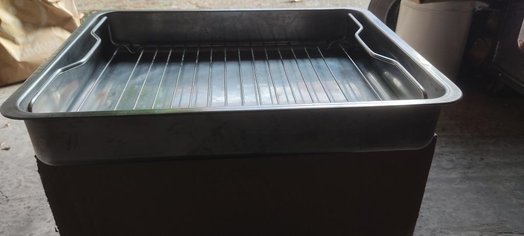 Grillrooster en bakplaat, Ophalen, Vaatwasmachinebestendig, Gebruikt, Steengrill