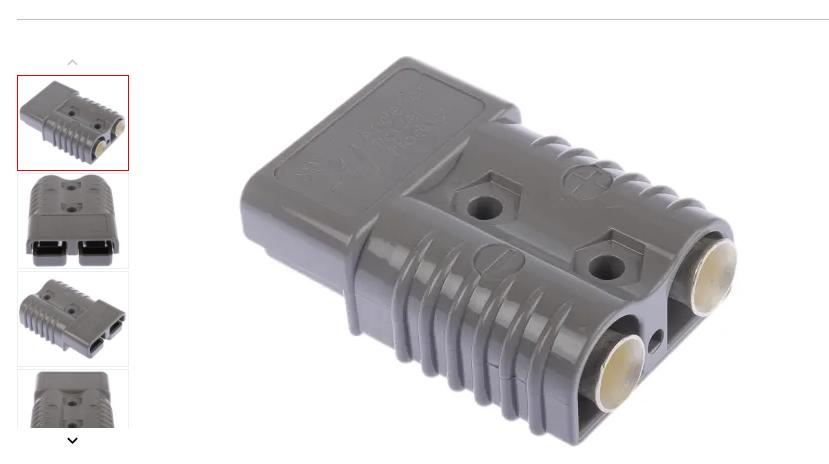 Batterijstekker Anderson Power 2-polig  175A- 600V, Doe-het-zelf en Bouw, Elektriciteit en Kabels, Nieuw, Stekker, Ophalen of Verzenden