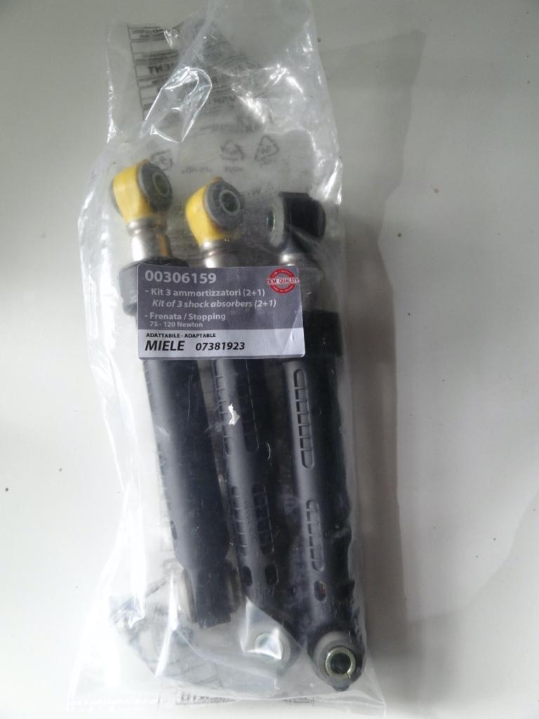 Miele wasmachine set dempers  07381923 (20/21/22/23/24), 6 tot 8 kg, Ophalen of Verzenden, Nieuw, Voorlader